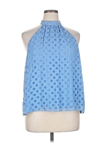 Waverly Grey Sleeveless Blouse (view 1)