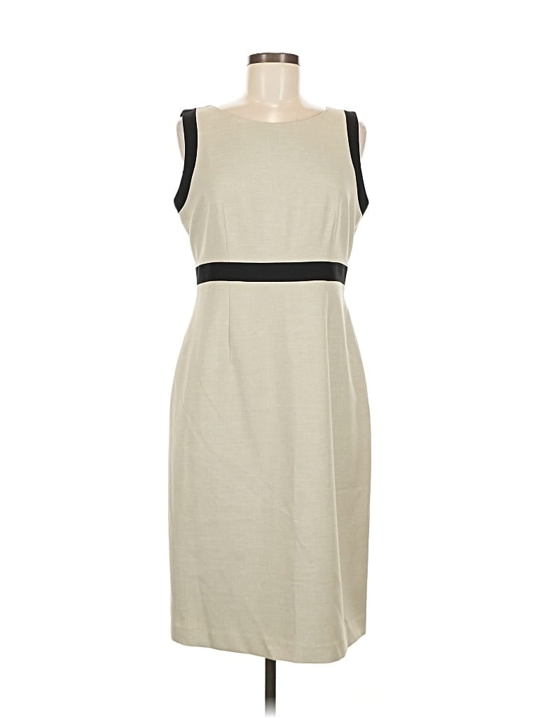 Pre-owned Black Label By Evan Picone Casual Dress In Brown