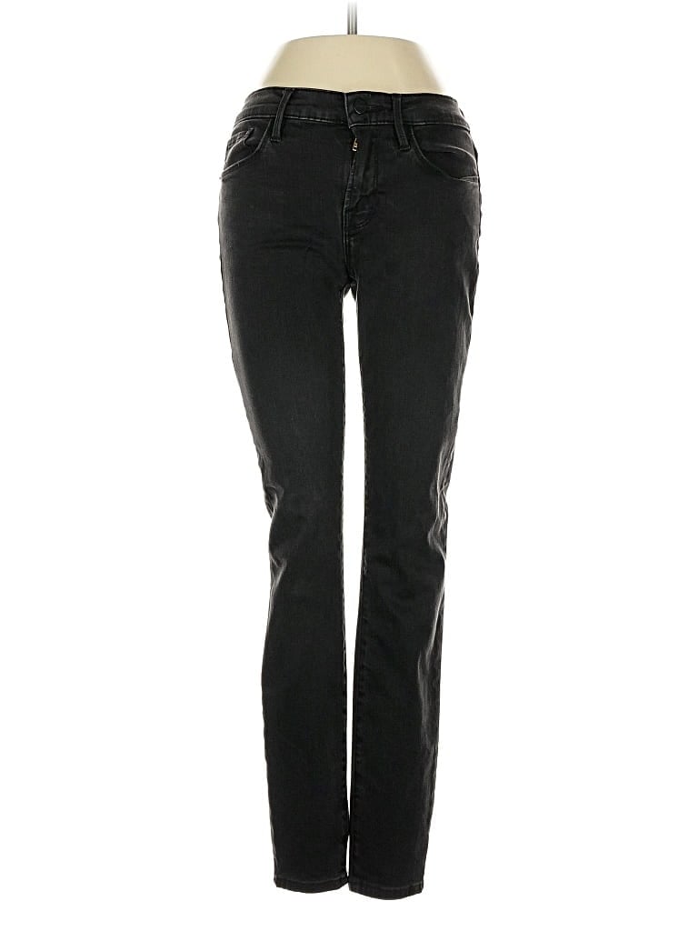 Pre-owned Frame Jeans In Black