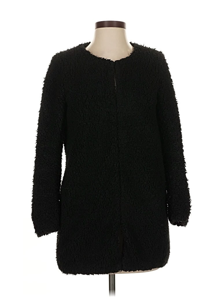 Pre-owned Wilfred Coat In Black