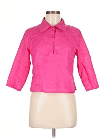 Guy Laroche 3/4 Sleeve Button-Down Shirt (view 1)