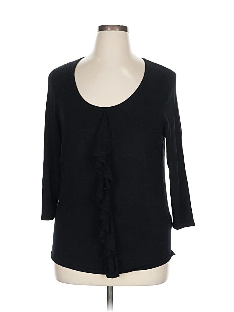 Pre-owned Red Pullover Sweater In Black