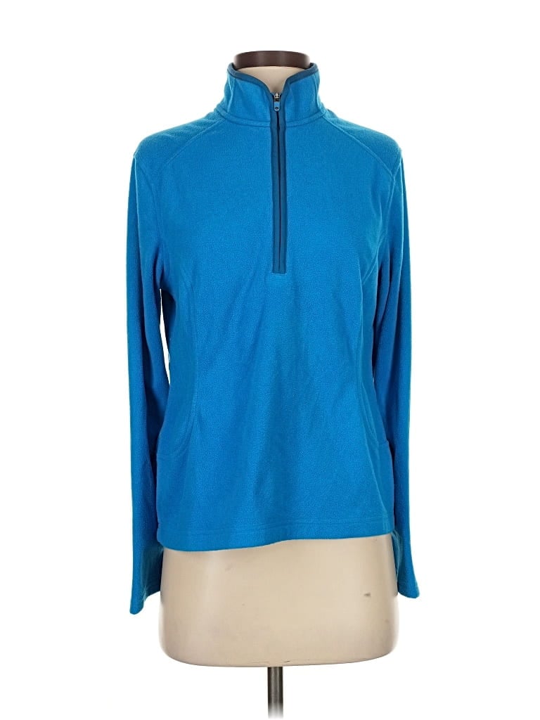 Pre-owned Lands' End Pullover Sweater In Blue