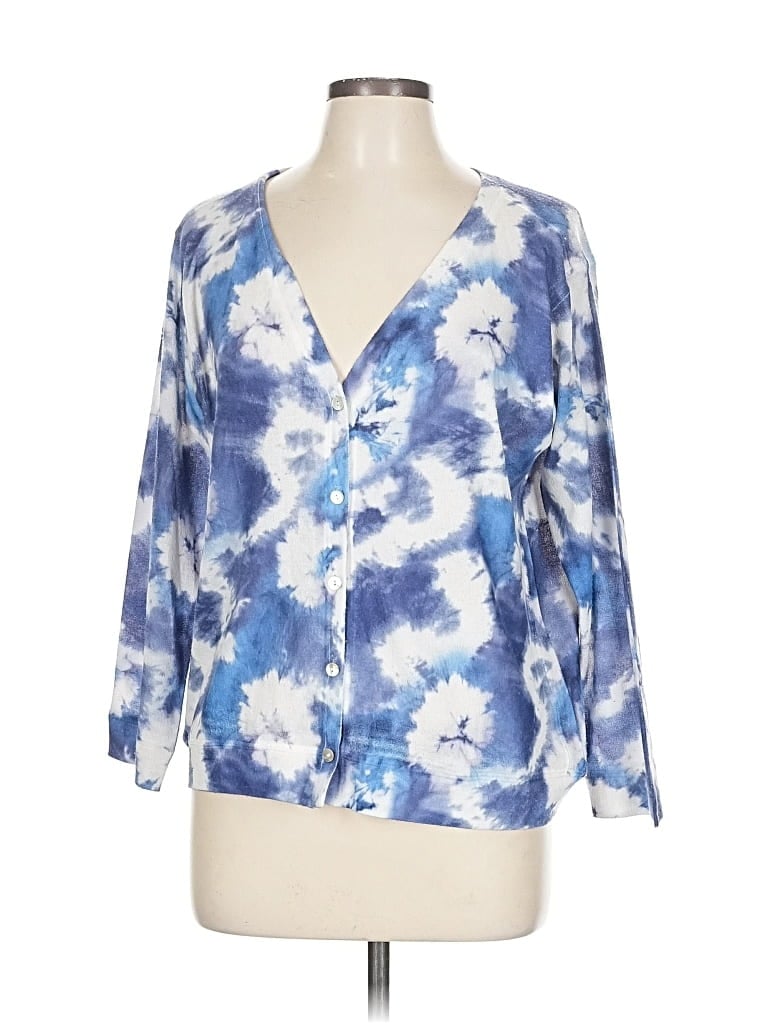 Pre-owned Nally & Millie Cardigan Sweater In Blue