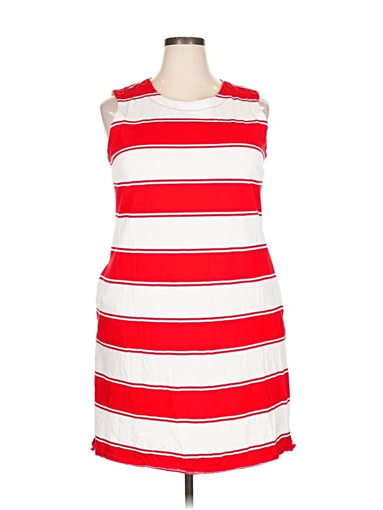 Pre-owned Liz Claiborne Casual Dress In Red