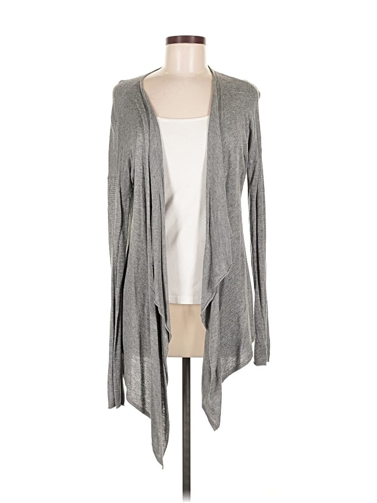 Pre-owned H&m Cardigan Sweater In Gray