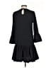 Ganni Solid Black Casual Dress Size XS - photo 2