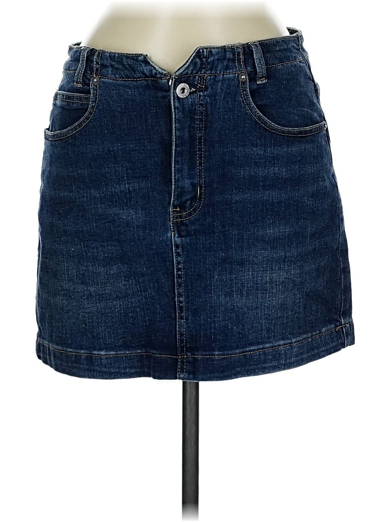 Pre-owned We The Free Denim Skirt In Blue