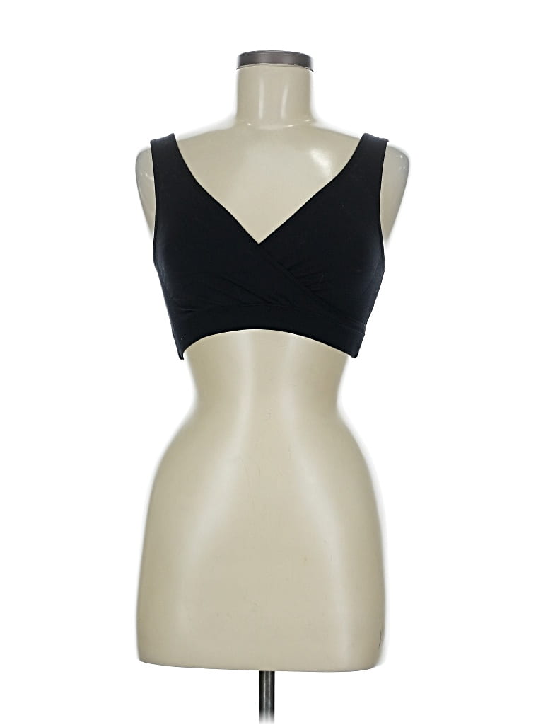 Pre-owned Auden Tank Top Black Strapless Neckline Tops