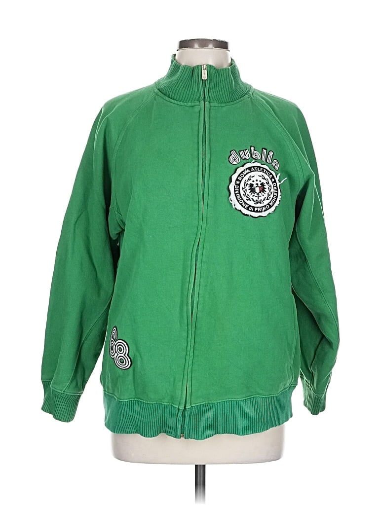 Pre-owned Assorted Brands Sweatshirt In Green