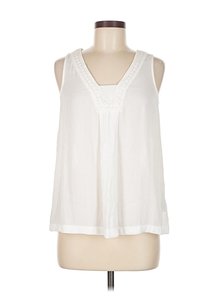Pre-owned Next Sleeveless Blouse In White