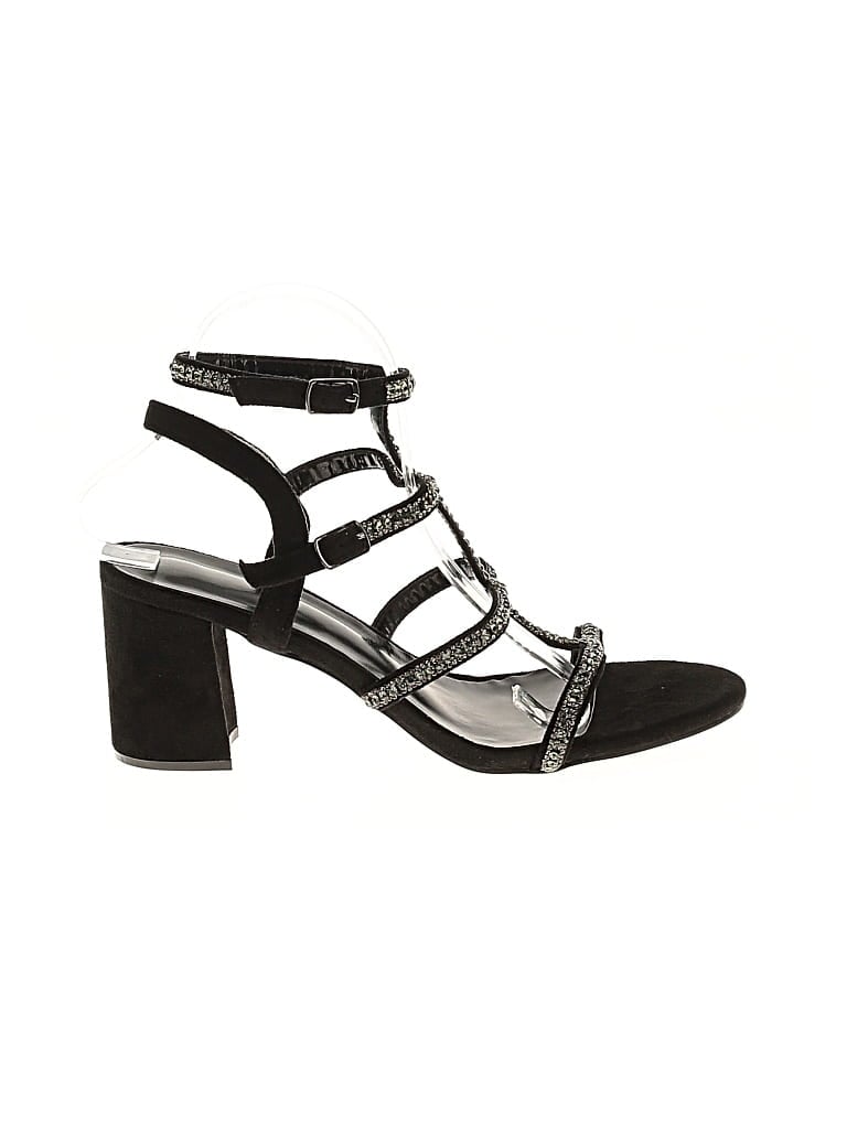 Pre-owned Unbranded Sandals In Black
