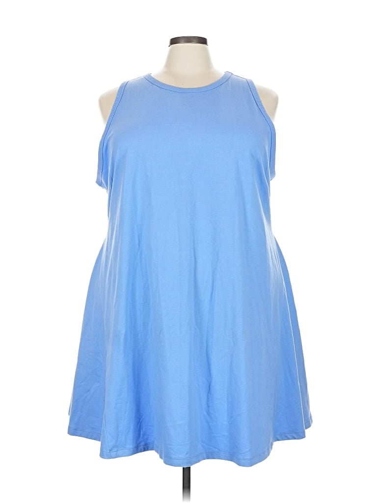 Pre-owned A New Day Casual Dress In Blue