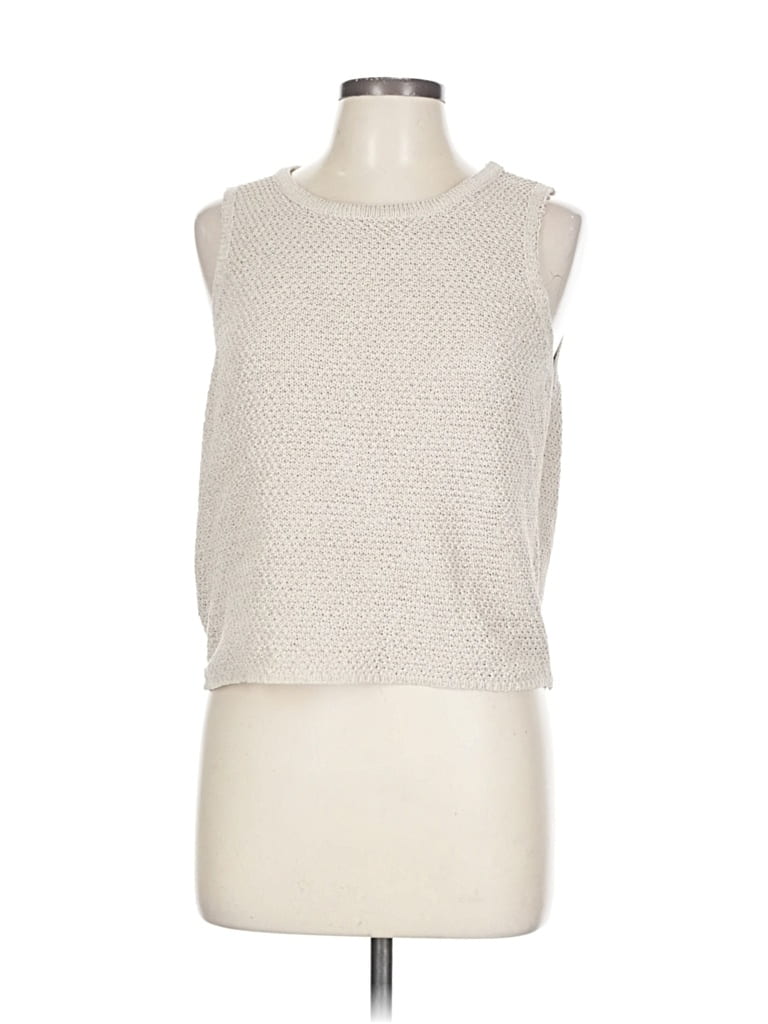 Pre-owned Allie Rose Sweater Vest In Brown