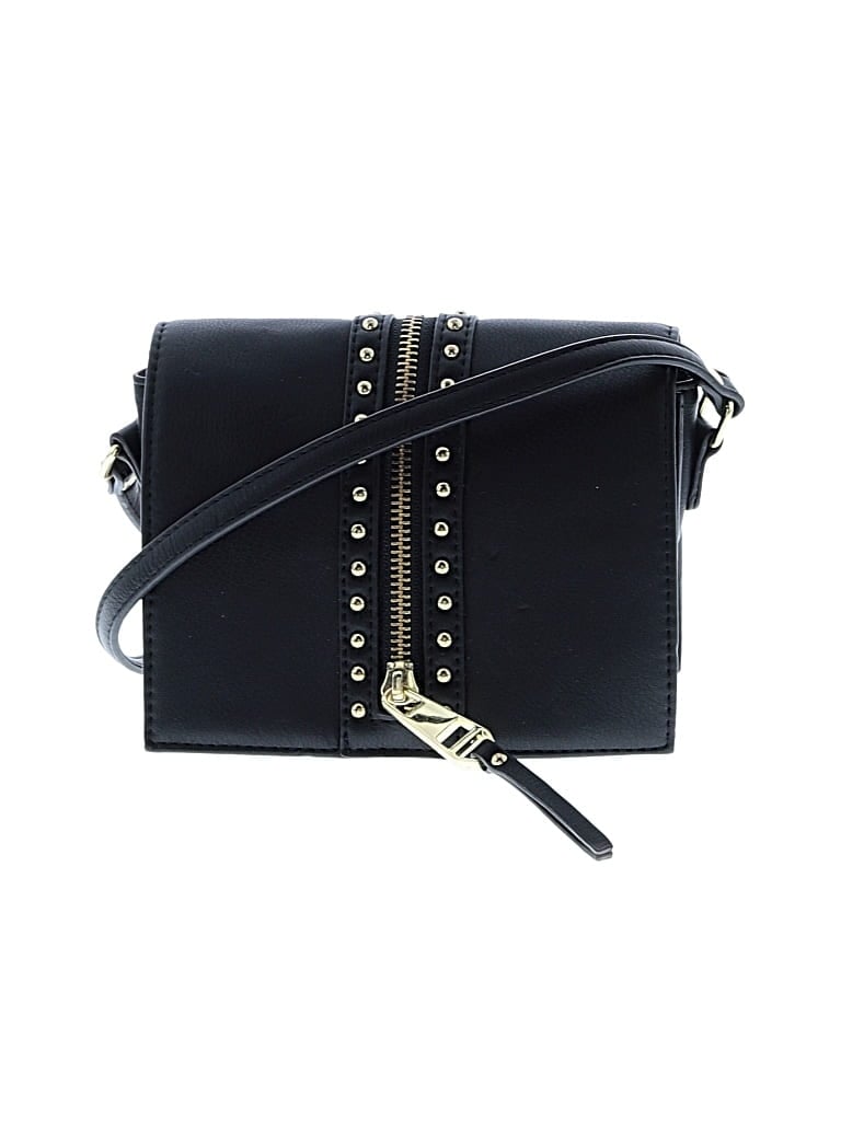 Pre-owned Madden Girl Crossbody Bag In Black