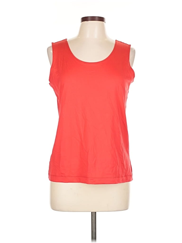 Pre-owned Chico's Sleeveless T-shirt In Red