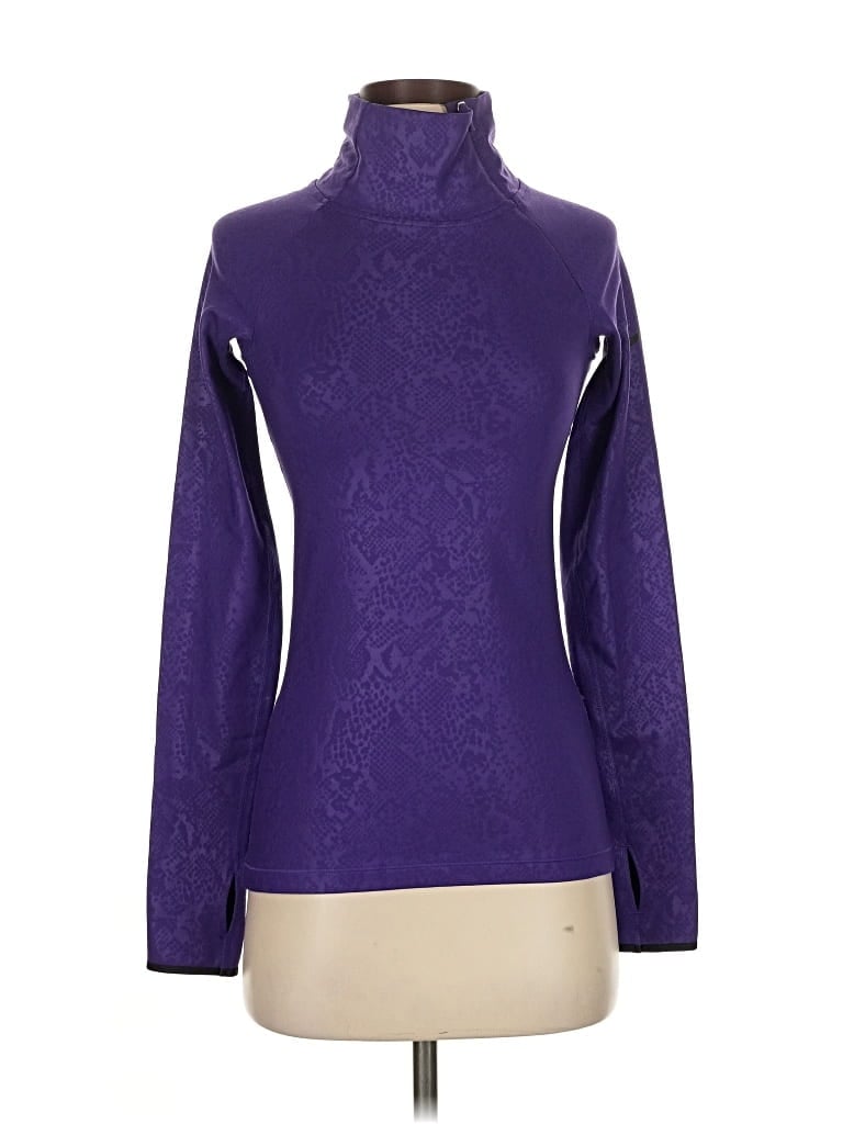 Pre-owned Nike Fleece Jacket In Purple