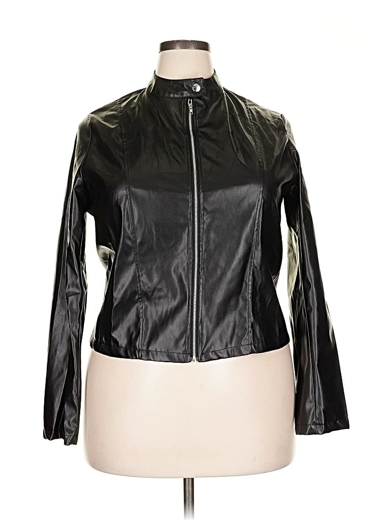 Pre-owned Unbranded Jacket In Black