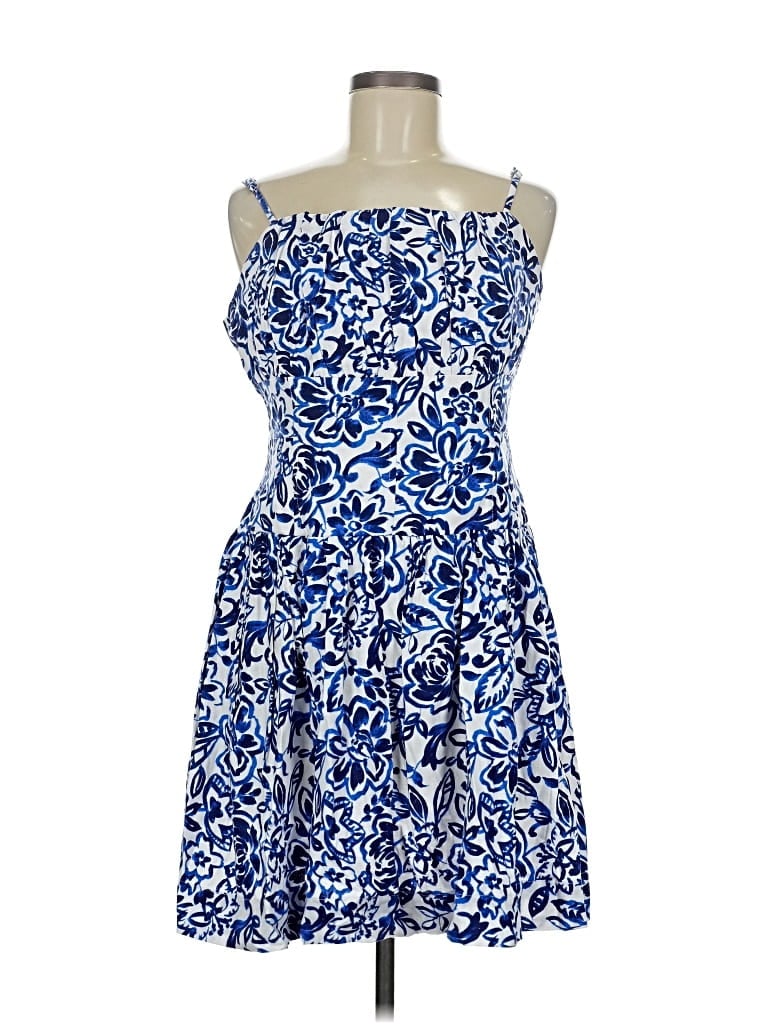 Free Assembly Casual Dress In Blue