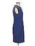 Rebecca Taylor Color Block Blue Cocktail Dress Size 4 - photo 4