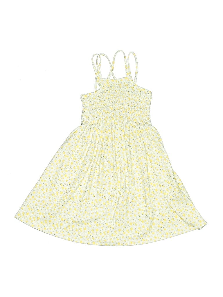 Pre-owned Zara Kids' Dress In Yellow