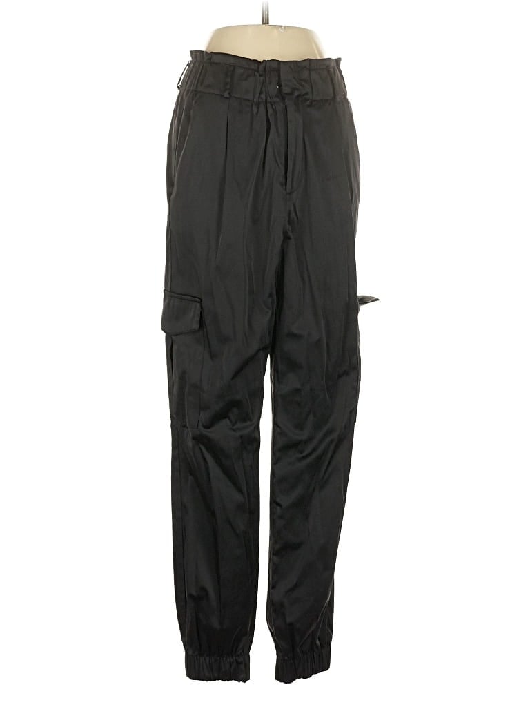Pre-owned Zara Cargo Pants In Black