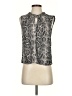 Rebecca Taylor Gray Sleeveless Blouse Size 2 - photo 1