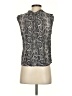 Rebecca Taylor Gray Sleeveless Blouse Size 2 - photo 2