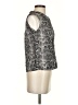 Rebecca Taylor Gray Sleeveless Blouse Size 2 - photo 4