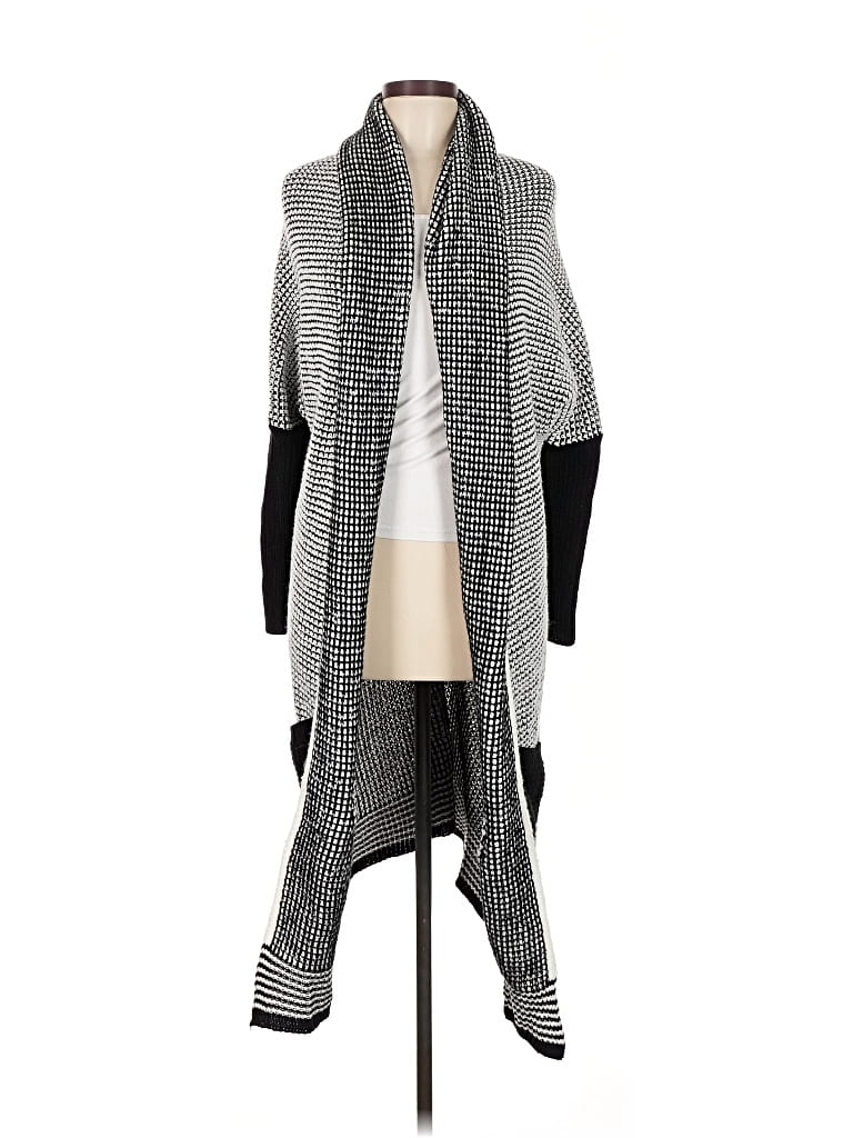 Pre-owned Unbranded Cardigan Sweater In Black