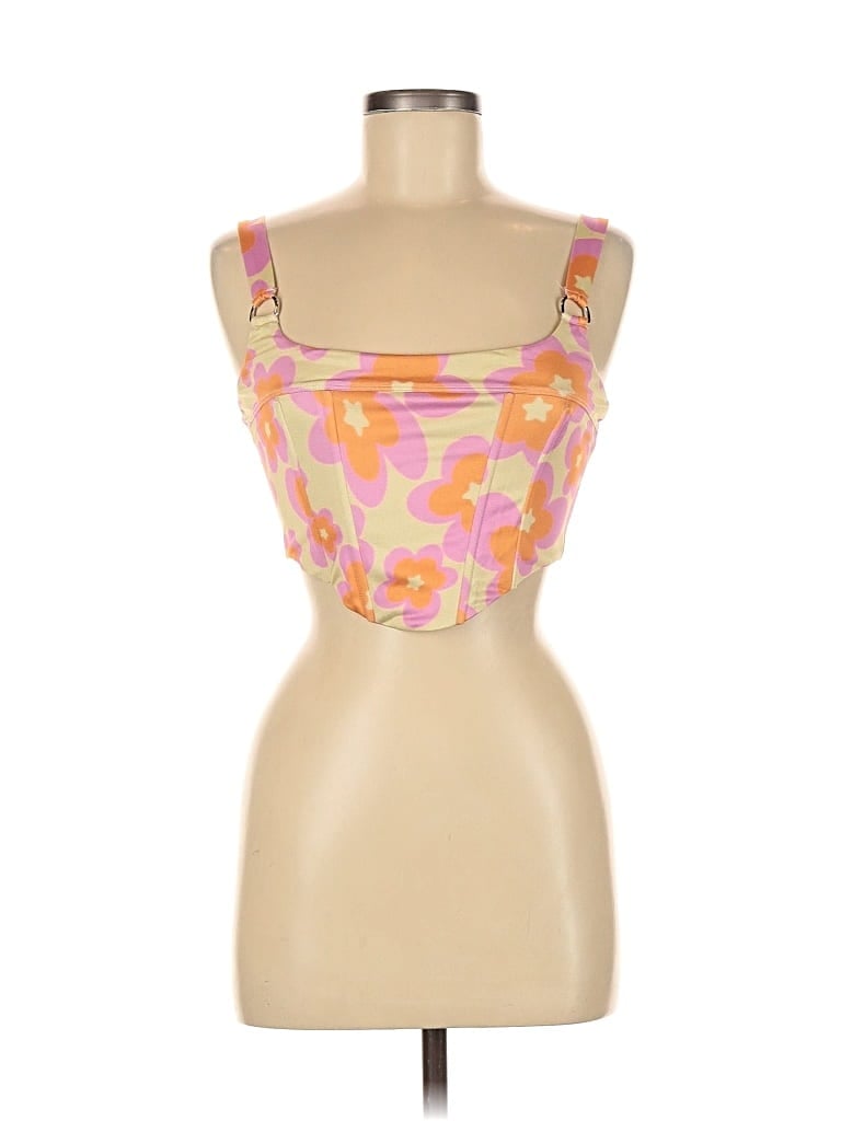 Pre-owned Princess Polly Sleeveless Blouse In Pink