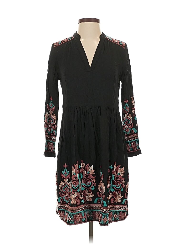 Pre-owned Floreat Casual Dress In Black