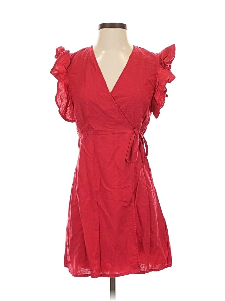 Pre-owned Lea & Viola Cocktail Dress In Red