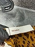 Walter 100% Silk Animal Print Brown Short Sleeve Silk Top Size 4 - photo 8