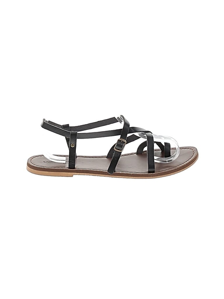 Pre-owned Universal Thread Sandals In Black