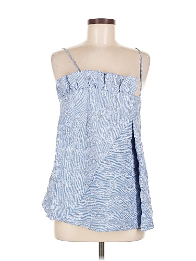 Pre-owned Public School Sleeveless Blouse In Blue