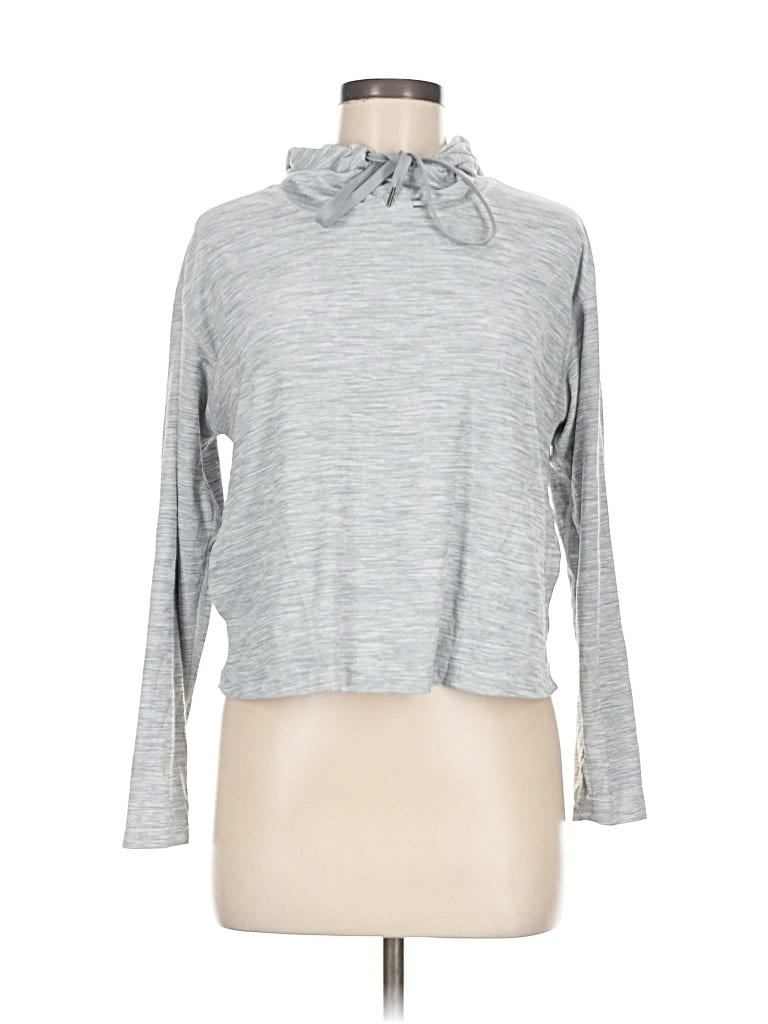 Pre-owned Active By Old Navy Fleece Jacket In Gray