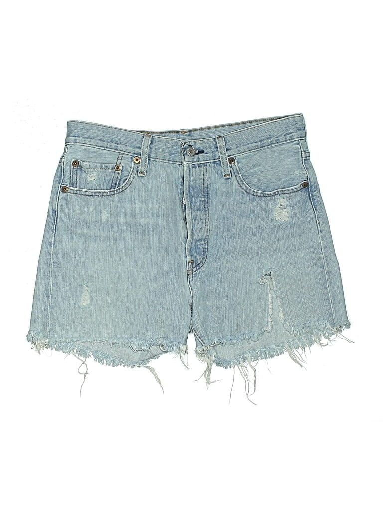 Pre-owned Levi's Denim Shorts In Blue