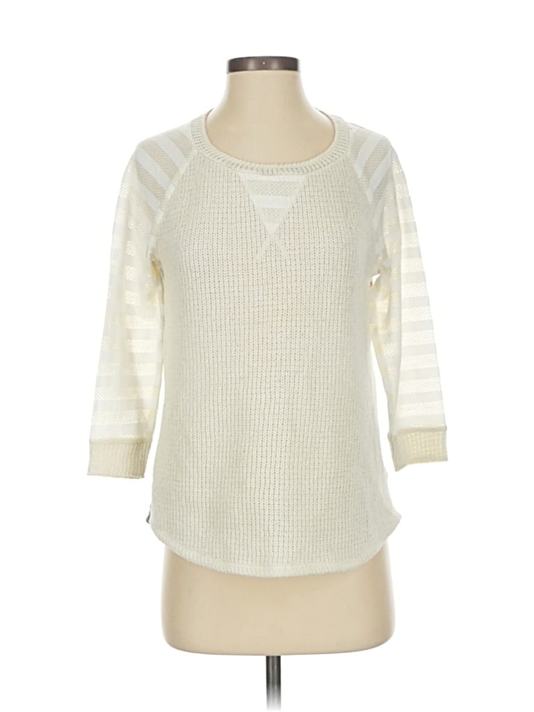 Pre-owned One September Pullover Sweater In White