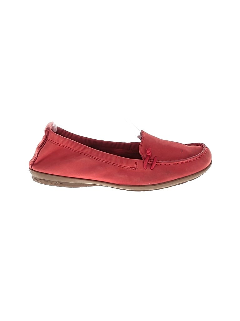 Pre-owned Hush Puppies Flats In Red