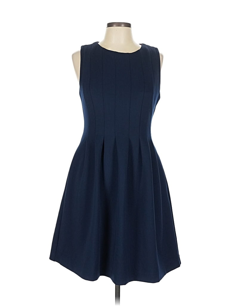 Pre-owned Vince Camuto Casual Dress In Blue