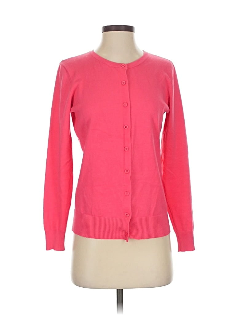 Pre-owned Cielo Cardigan Sweater In Pink
