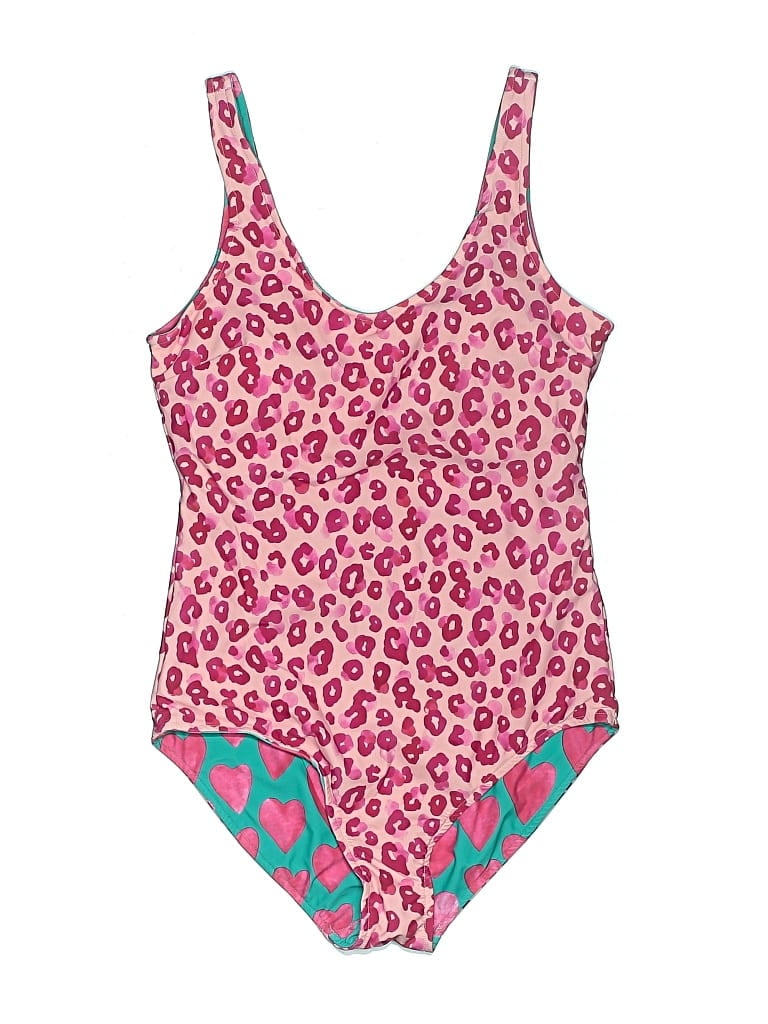 Pre-owned Posh Peanut One Piece Swimsuit In Pink