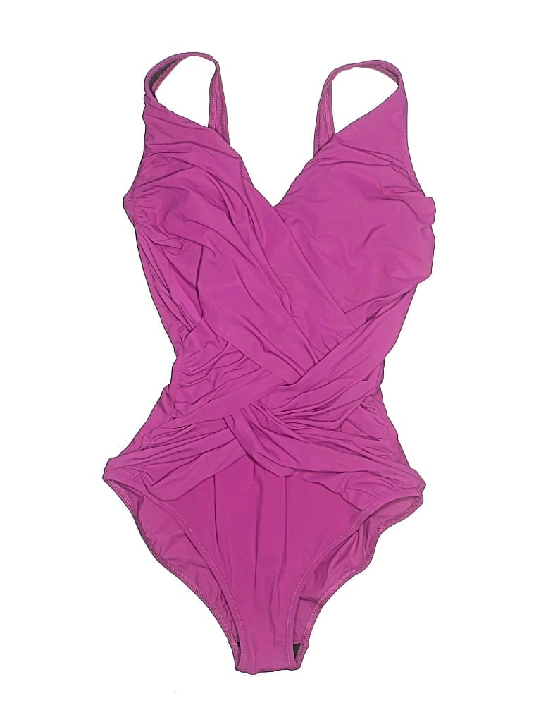 Pre-owned Gottex One Piece Swimsuit In Purple