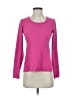 Nike 100% Polyester Pink Long Sleeve T-Shirt Size S - photo 1