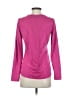 Nike 100% Polyester Pink Long Sleeve T-Shirt Size S - photo 2