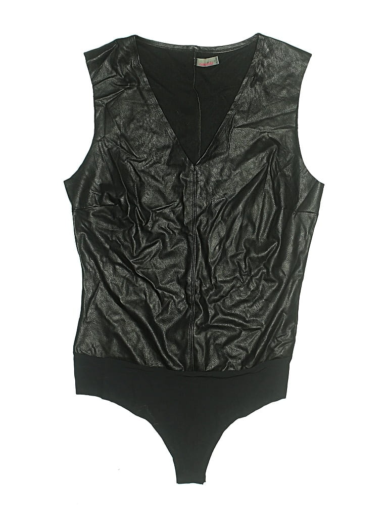Pre-owned Commando Bodysuit In Black
