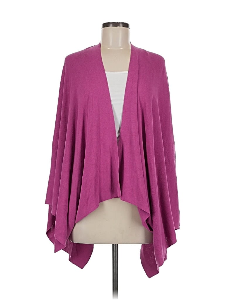 Pre-owned Nic + Zoe Cardigan Sweater In Purple