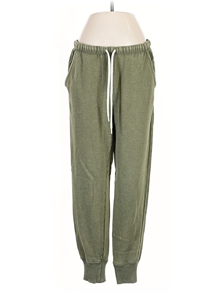 Pre-owned Aerie Casual Pants In Green