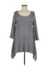 Dolce Cabo 100% Polyester Silver Pullover Sweater Size M - photo 1